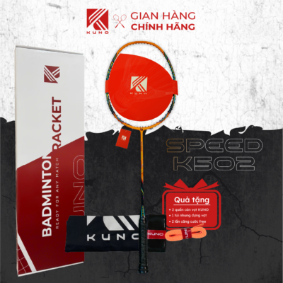 Vợt Cầu Lông KUNO SPEED K502 – Công Nghệ Hyper Power, Đánh Tấn Công Mạnh Mẽ