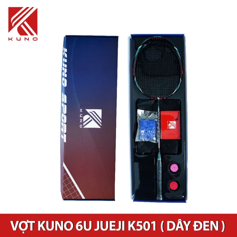 Vợt Cầu Lông KUNO JUEJI K501 Full Carbon Cao Cấp Trọng Lượng 6U Công Thủ Toàn Diện