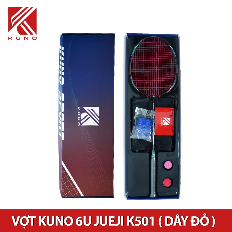 Vợt Cầu Lông KUNO JUEJI K501 Full Carbon Cao Cấp Trọng Lượng 6U Công Thủ Toàn Diện