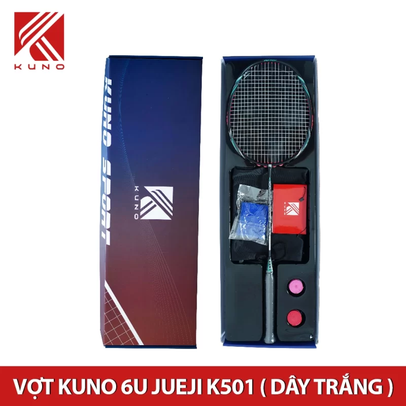 Vợt Cầu Lông KUNO JUEJI K501 Full Carbon Cao Cấp Trọng Lượng 6U Công Thủ Toàn Diện