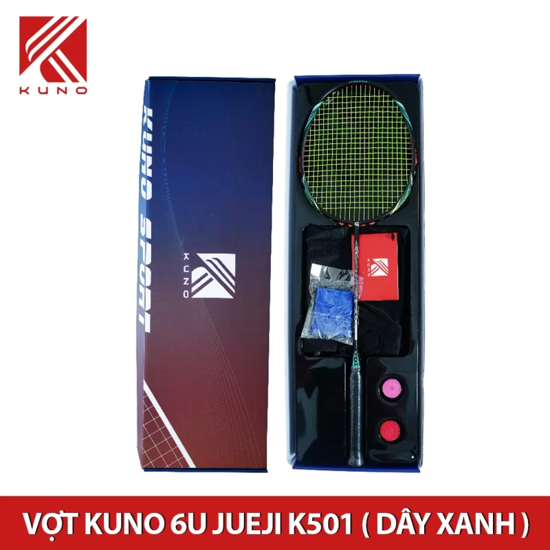 Vợt Cầu Lông KUNO JUEJI K501 Full Carbon Cao Cấp Trọng Lượng 6U Công Thủ Toàn Diện