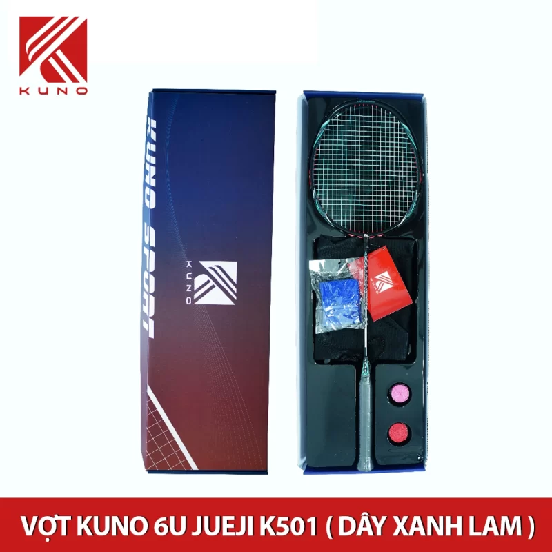 Vợt Cầu Lông KUNO JUEJI K501 Full Carbon Cao Cấp Trọng Lượng 6U Công Thủ Toàn Diện