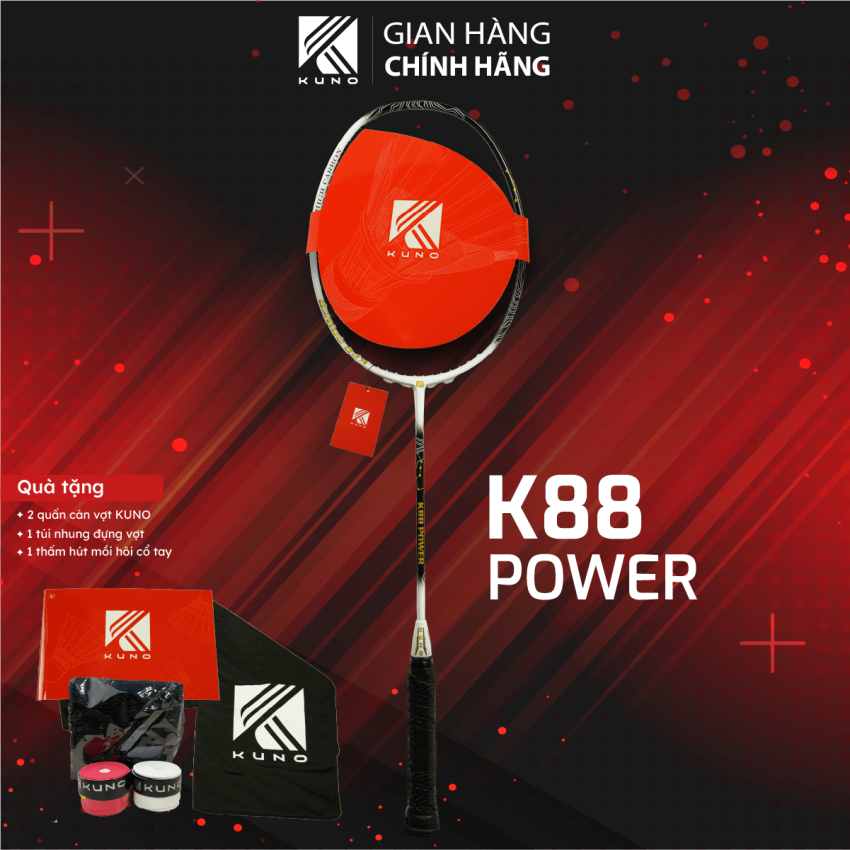 Vợt cầu lông nặng đầu Kuno  K88 Power