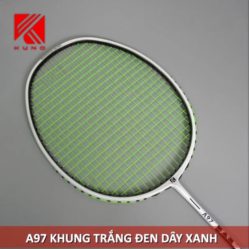 Vợt Cầu Lông KUNO A97 Chính Hãng Khung Carbon T700 Trọng Lượng 4U Vợt Công Thủ Toàn Diện