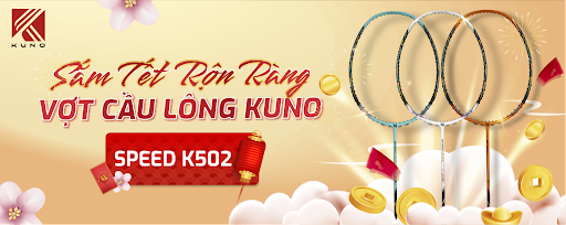 Kuno - Địa chỉ cung cấp các loại vợt cầu lông uy tín, chất lượng