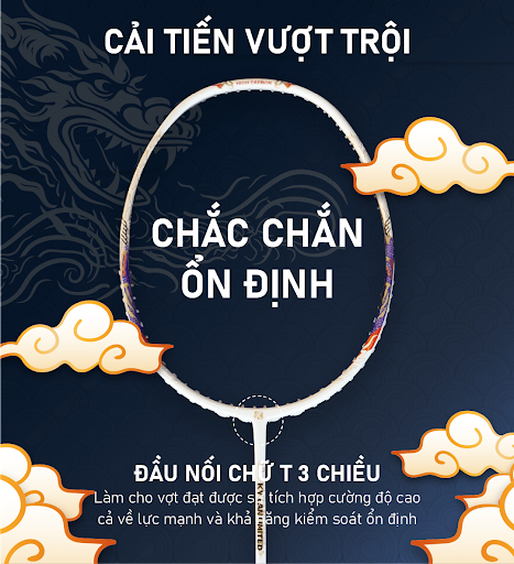 KUNO Kỳ Lân Limited là một sản phẩm vợt cầu lông 3 triệu được nhiều người yêu thích