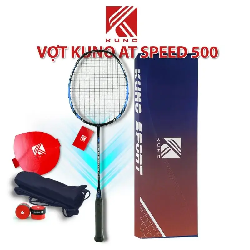 Vợt cầu lông KUNO AT SPEED 500, vợt 4U công thủ toàn diện