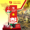 Vợt cầu lông KUNO VICTORY 1954 cây vợt thiên công, phiên bản kỷ niệm, lấy ý tưởng từ chiến thắng Điện Biên Phủ lừng lẫy năm châu chấn động địa cầu