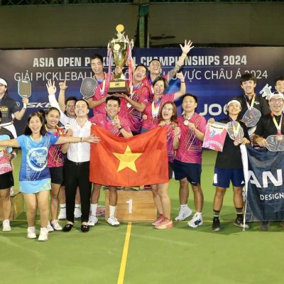 thi đấu pickleball