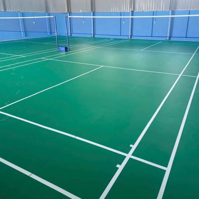 Các yêu cầu về thiết kế sân cầu lông chuyên nghiệp