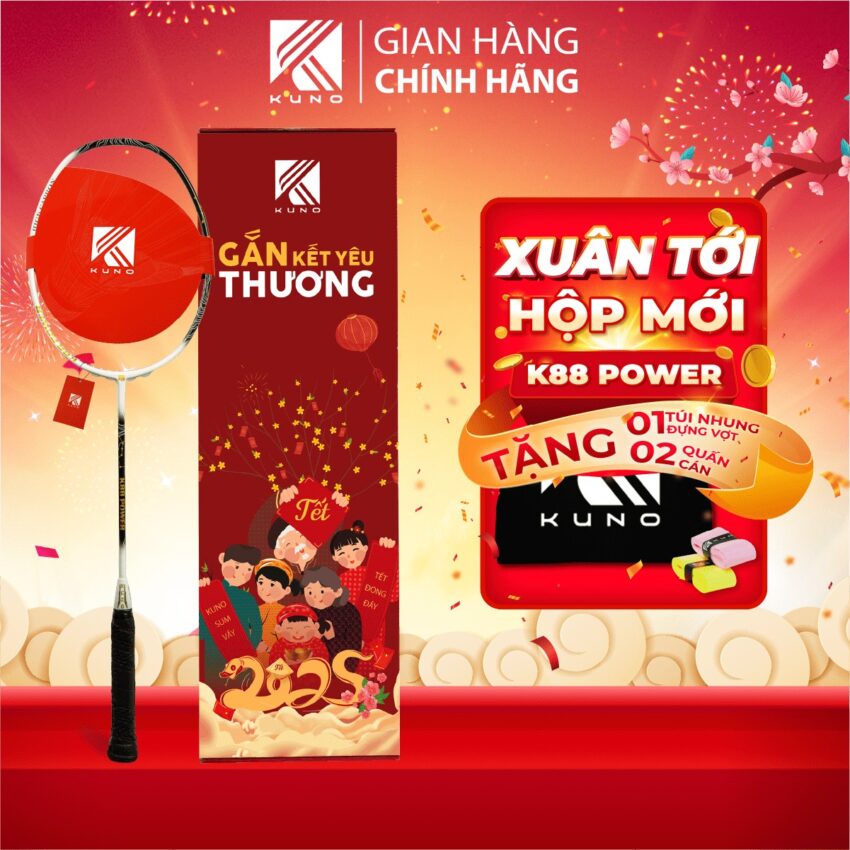 Kuno Power 888 là mẫu vợt công thủ toàn diện