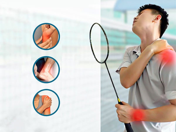 Nguyên nhân bị căng cơ khi chơi cầu lông