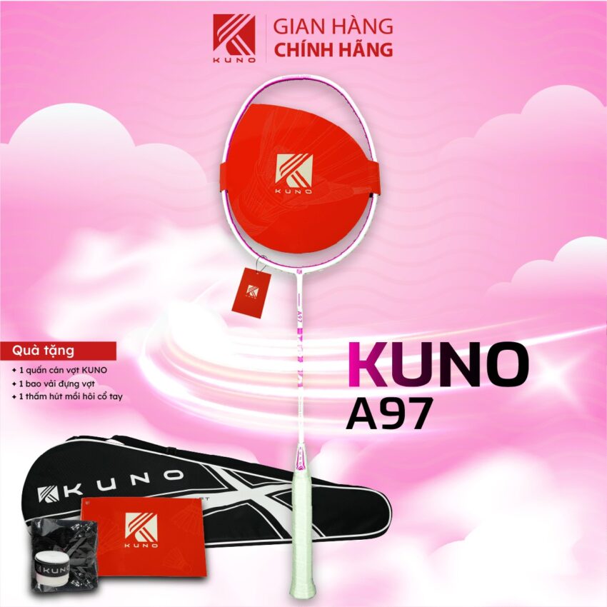 Vợt Cầu Lông KUNO A97- vợt cầu lông công thủ toàn diện cho nữ