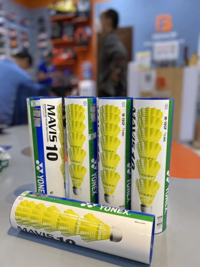 Quả cầu lông nhựa Yonex MAV 350 – Dẻo dai, chống gió tốt