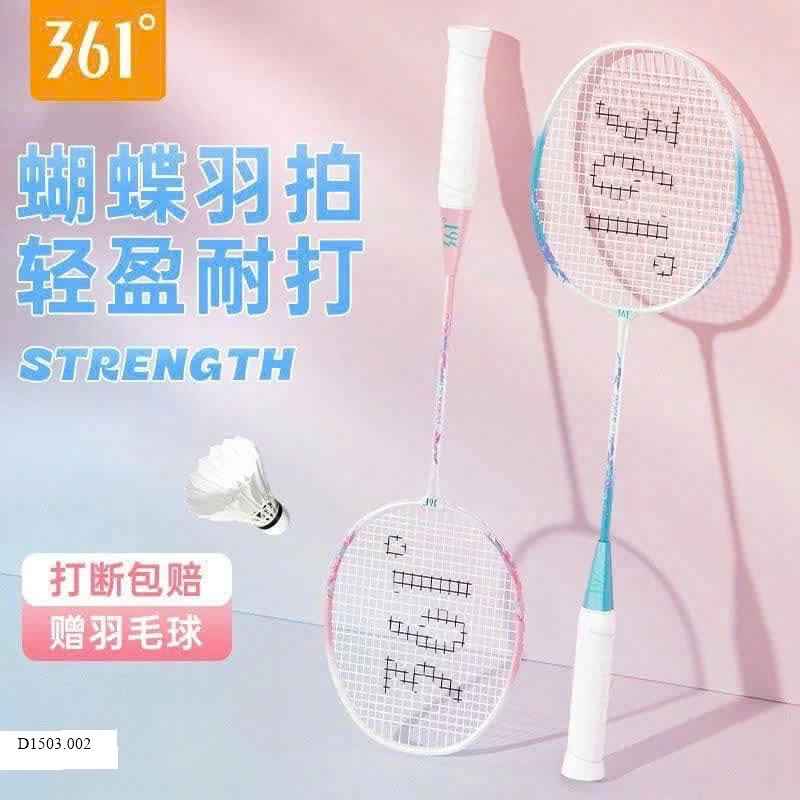 Set vợt cầu lông 361 kim loại thường