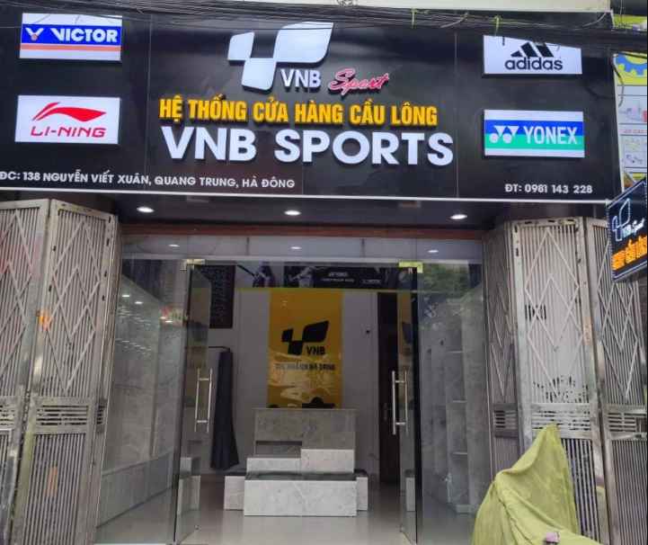 VNB Sports Hà Đông- mua vợt cầu lông Hà Đông