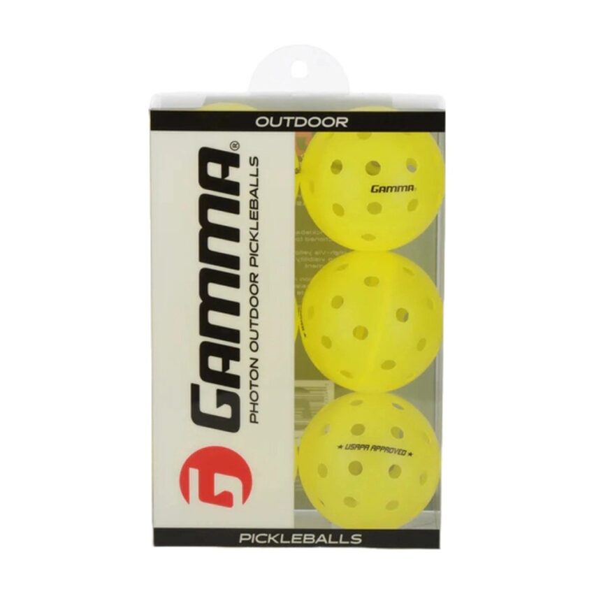 Bóng Pickleball Gamma Outdoor (Hộp 6 Quả)