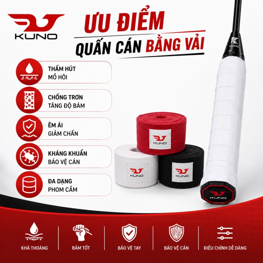 Ưu điểm của việc quấn cán bằng vải